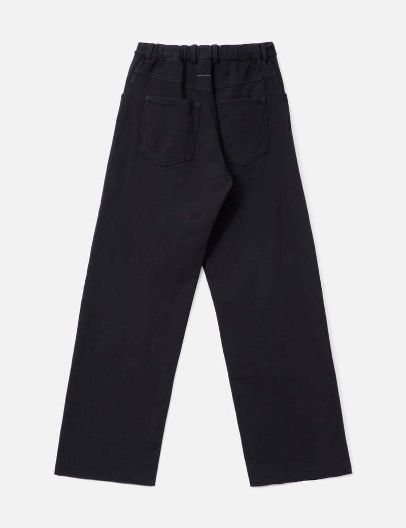 MM6 Maison Margiela ワイドレッグコットンパンツ - イタリア製
