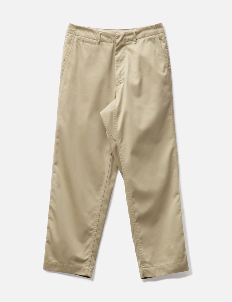 Nanamica - WIDE CHINO PANTS | HBX - Globally Curated Fashion and