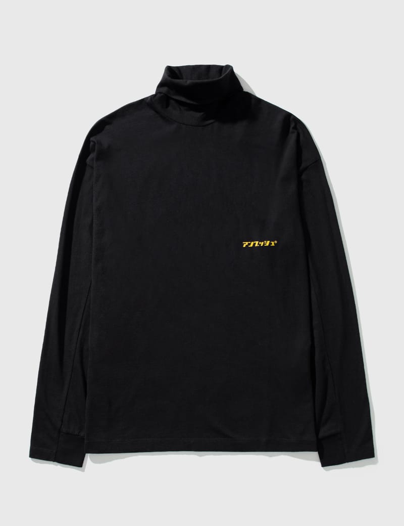 【AMBUSH】ベーシックTシャツ（タートルネック ） AMBUSH® - プリント タートルネック Tシャツ | HBX - ハイプ