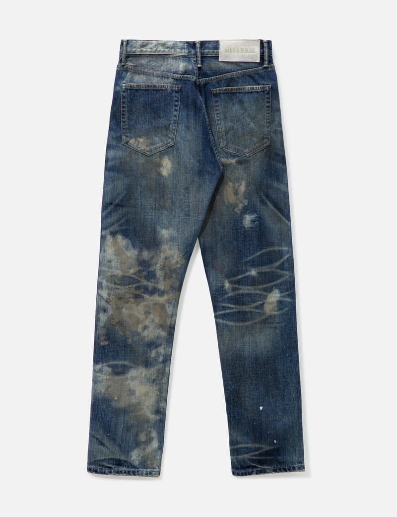 NEIGHBORHOOD - SAVAGE DENIM DP MID PANTS | HBX - Globally Curated Fashion  and Lifestyle by Hypebeast