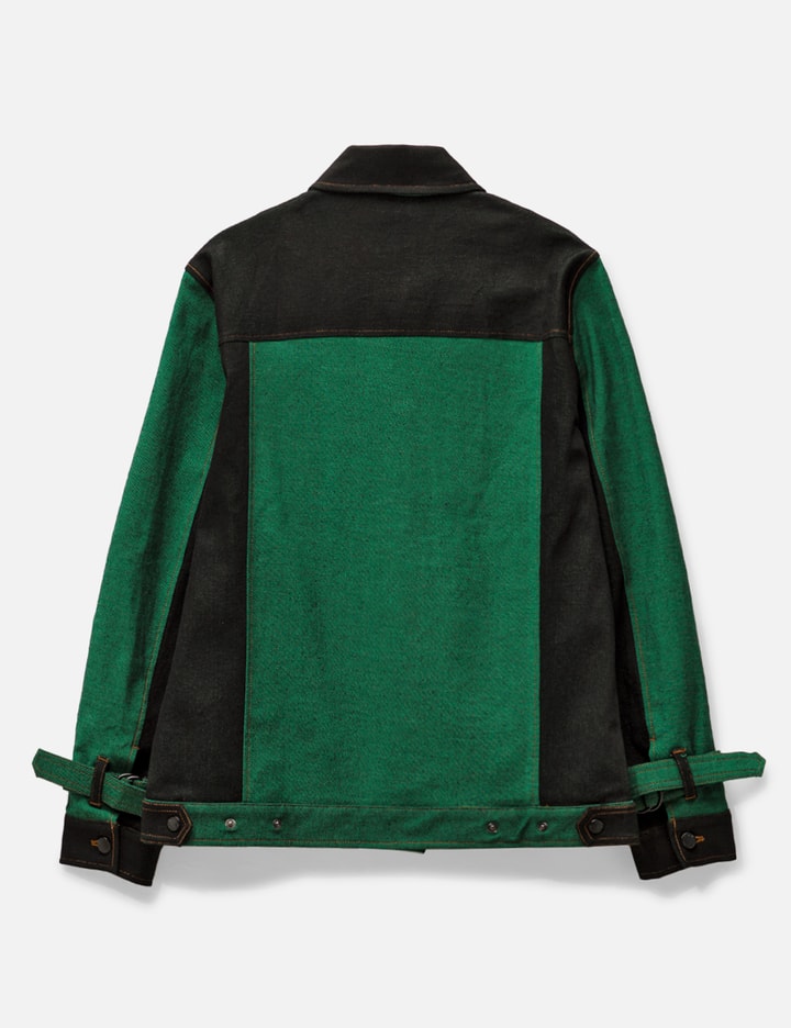 FRIED RICE - Unisex Two Tone Denim Jacket | HBX - Globally Curated ...