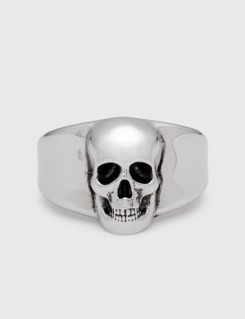 Alexander McQueen - スカル シグネット リング | HBX