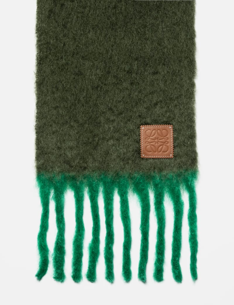Loewe - Scarf In Mohair and Wool | HBX - Globally Curated