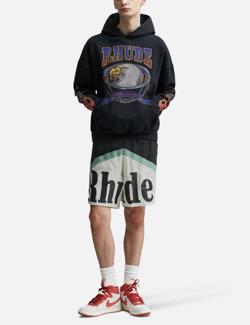 Rhude eagle online hoodie