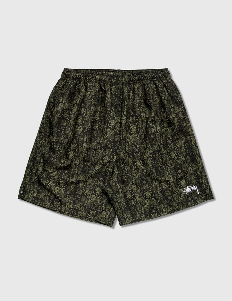 パンツ STUSSY MASK WATER SHORT - BRICK Stussy Mask Water Shorts - orange (brick)
