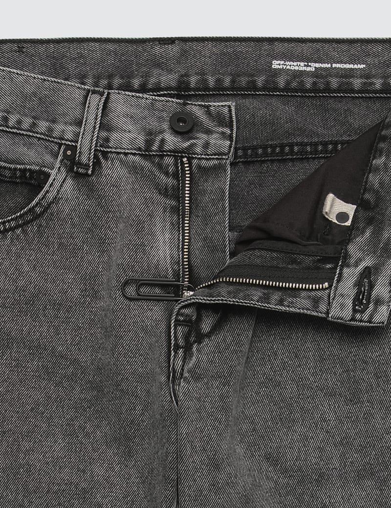 Off-White™ - Slim Zip Jeans | HBX