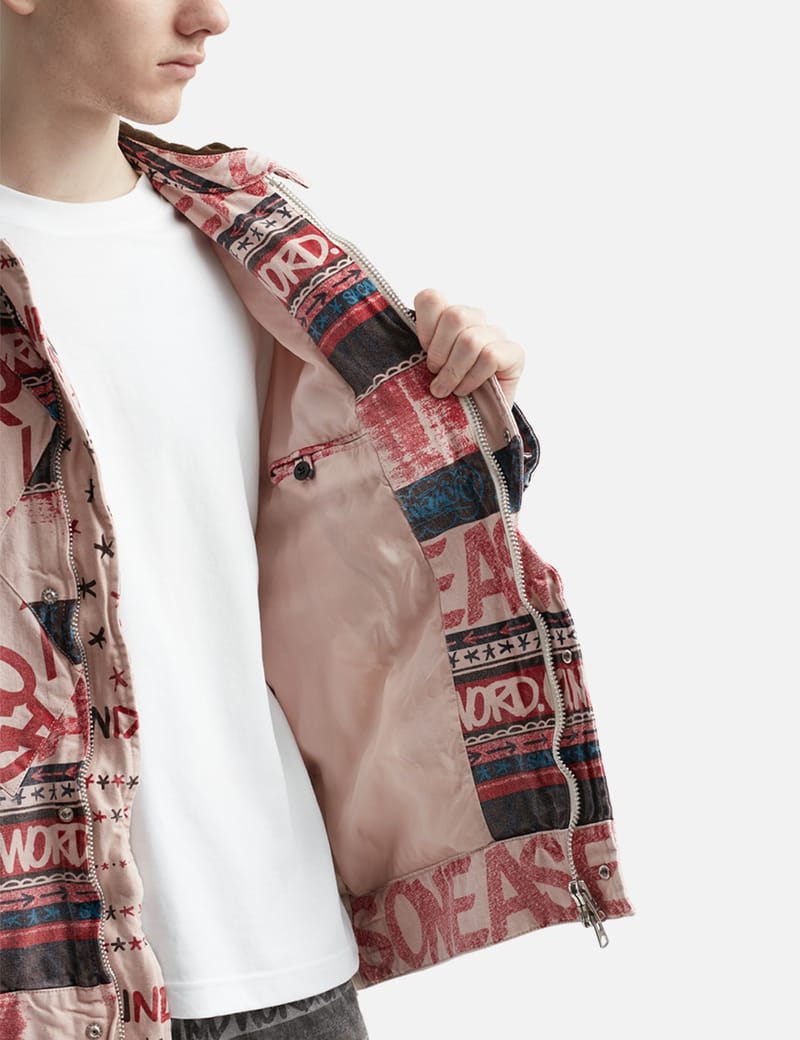 Sacai - ERIC HAZE DENIM BLOUSON | HBX - Globally Curated Fashion 