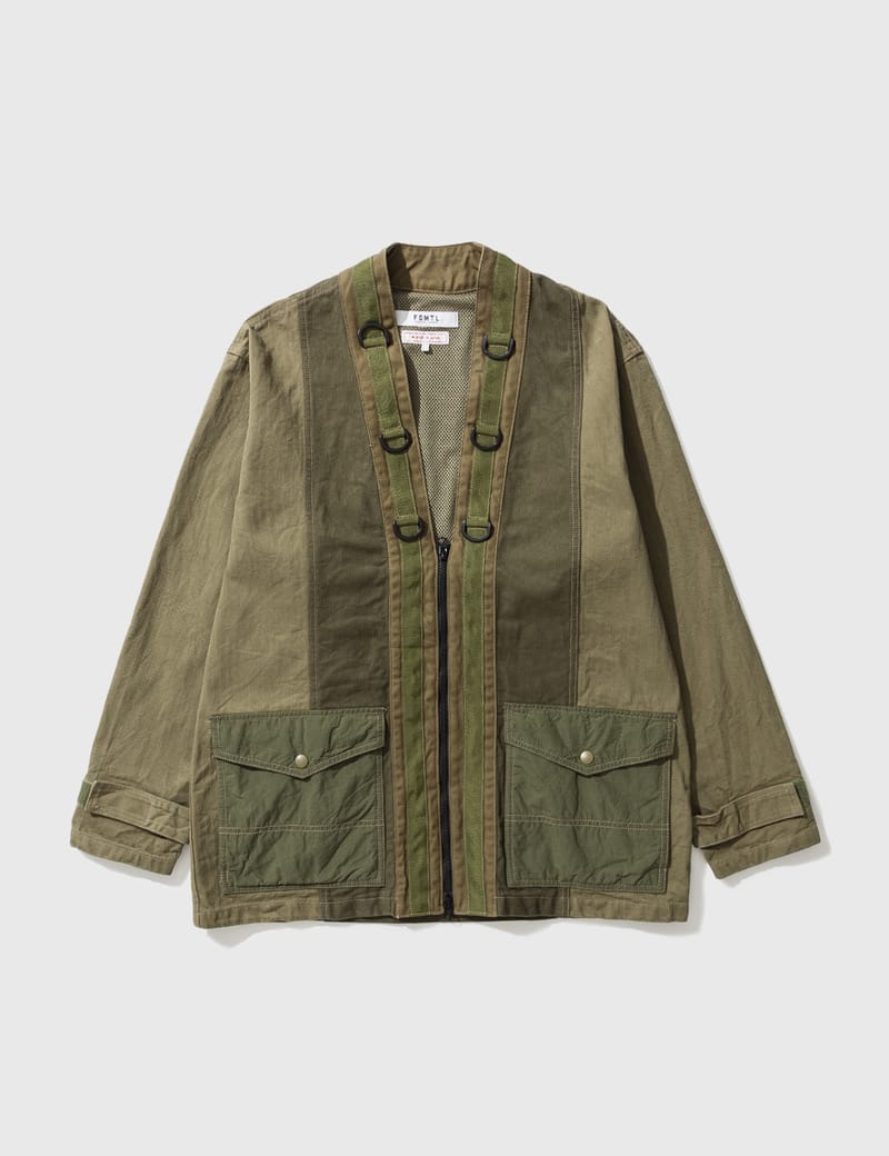 FDMTL - Military Haori Jacket | HBX - Globally Curated FDMTL - Military Haori Jacket | HBX - Globally Curated