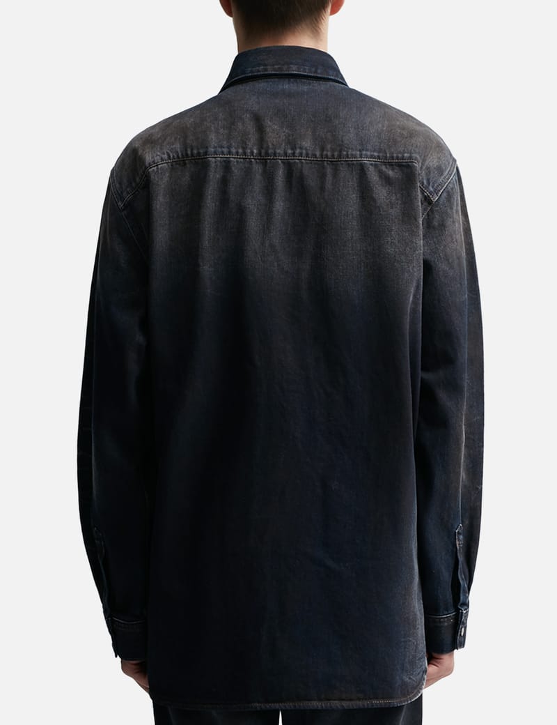 アクネストゥディオ　デニムシャツ アクネ ストゥディオズ - Long Sleeve Denim Shirt | HBX
