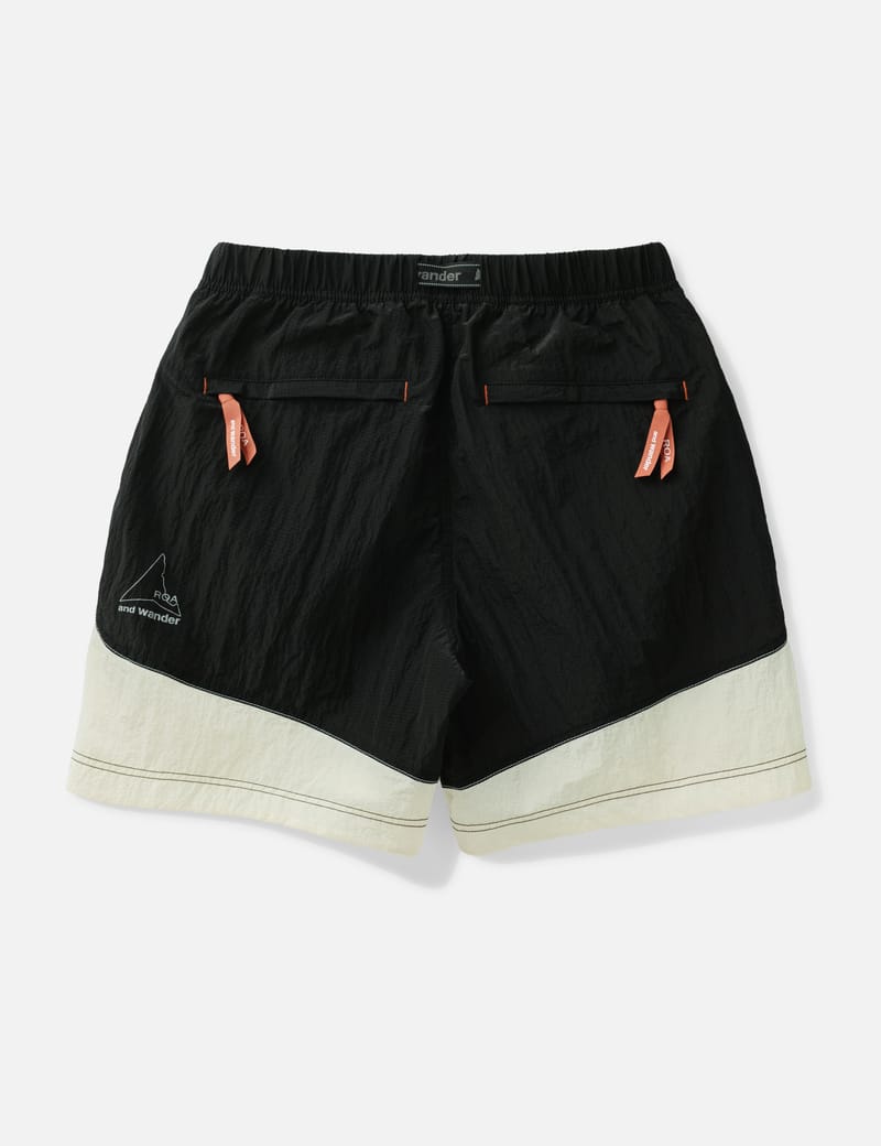 and wander ROA X And Wander Ripstop Wind Short Pant - Water