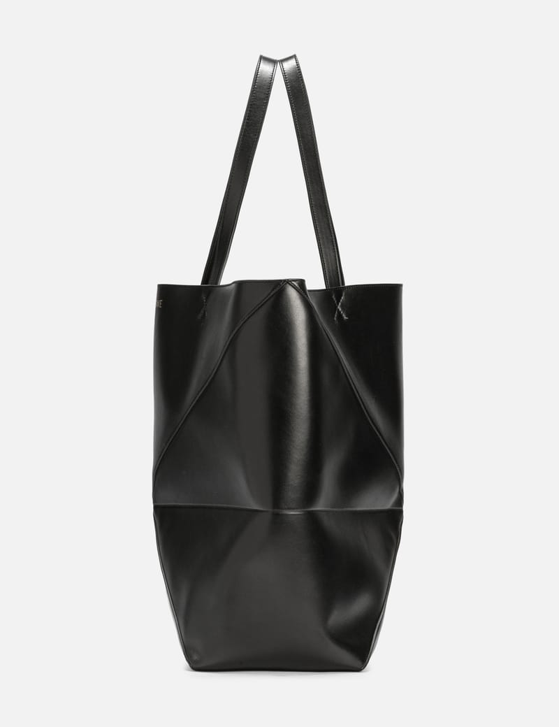 LOEWE ロエベ パズルフォールドダイヤモンドXLトートバッグ Puzzle Fold Diamond XL Tote in raffia メンズ | LOEWE | 24S