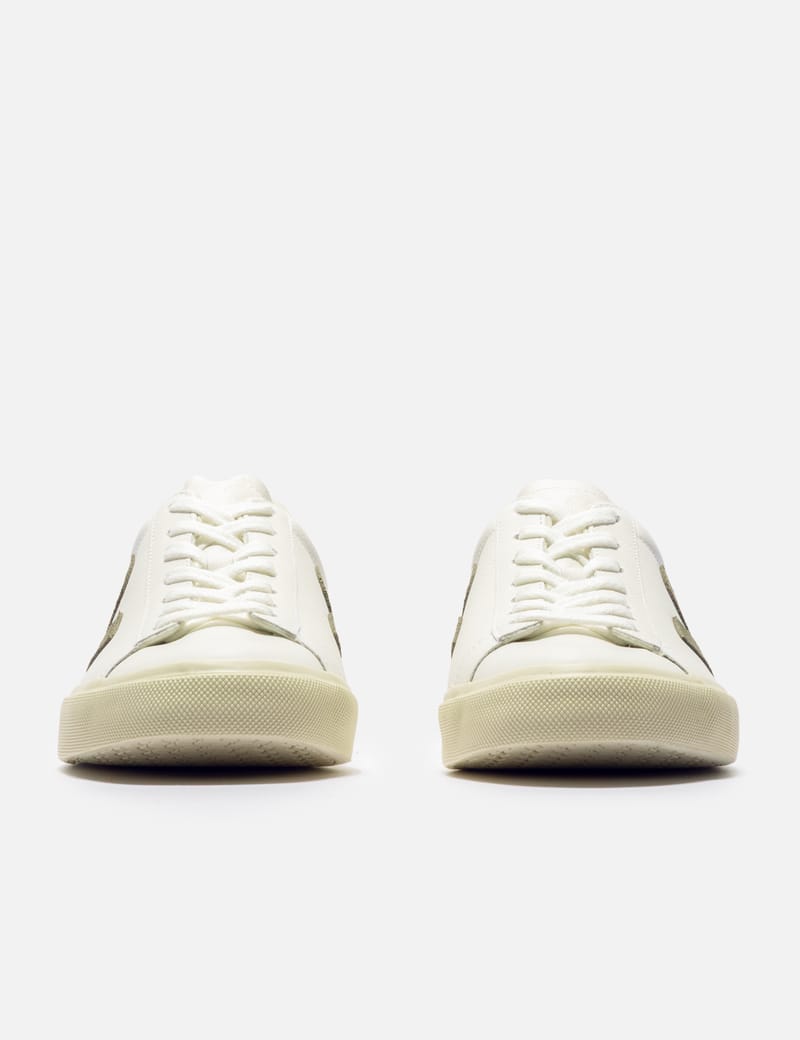 Veja Campo Chromefree - Low-top chrome-free leather sneakers with