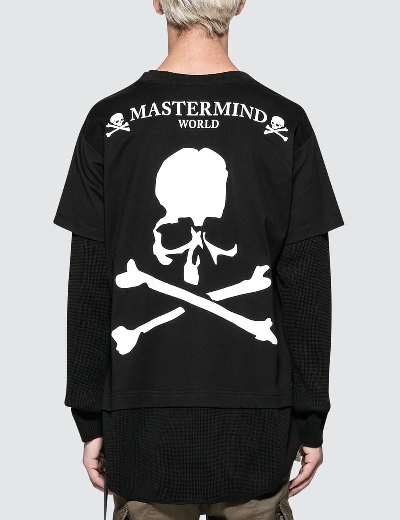 Mastermind World - Layered L/S T-Shirt | HBX - Globally