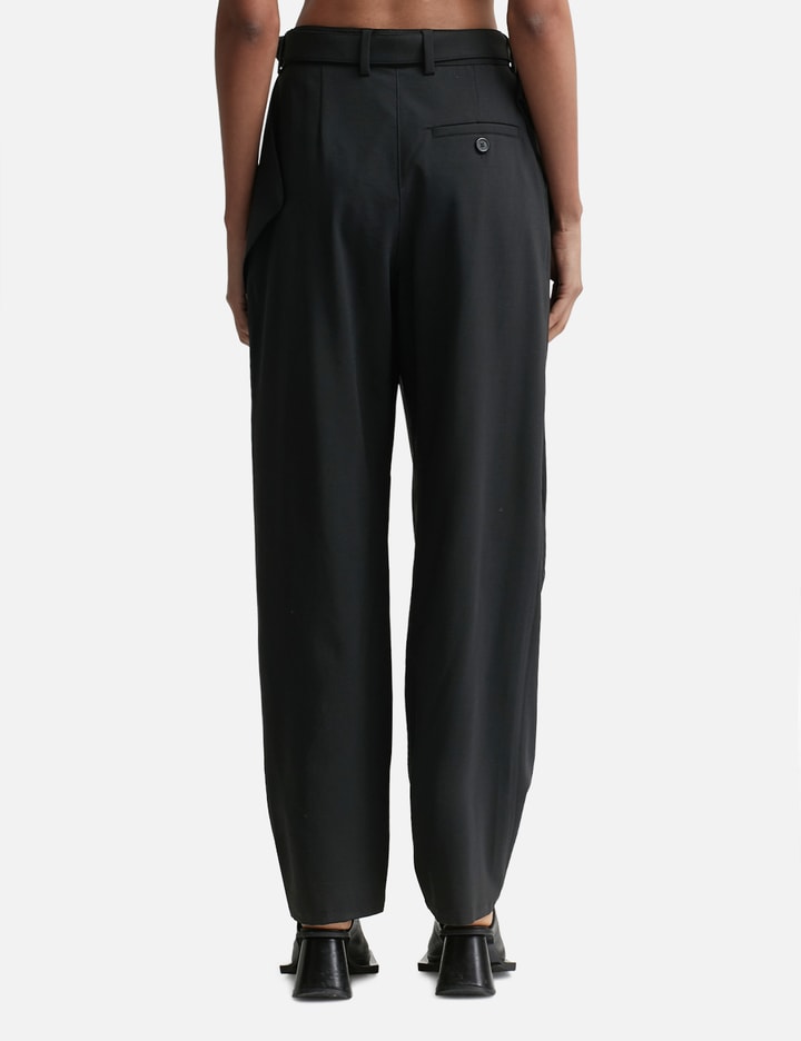 JW Anderson PADLOCK STRAP FOLDOVER PANTS HBX Globally Curated