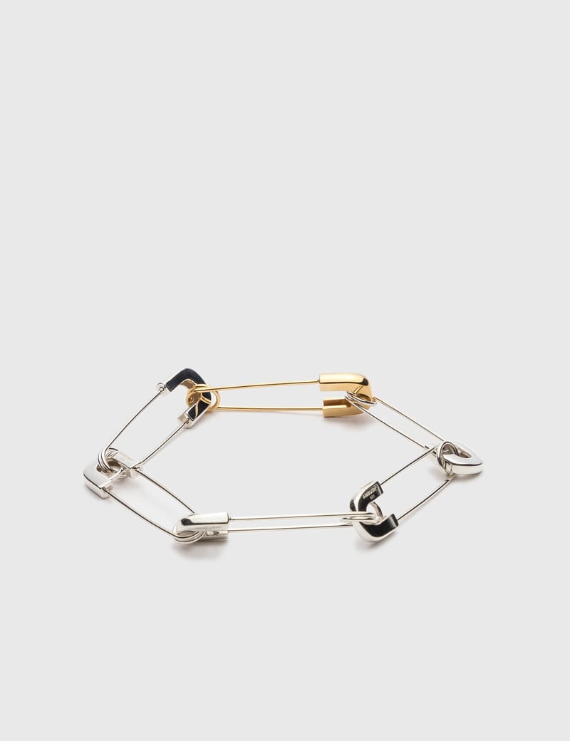 AMBUSH® - Safety Pin Link Bracelet | HBX - Globally Curated