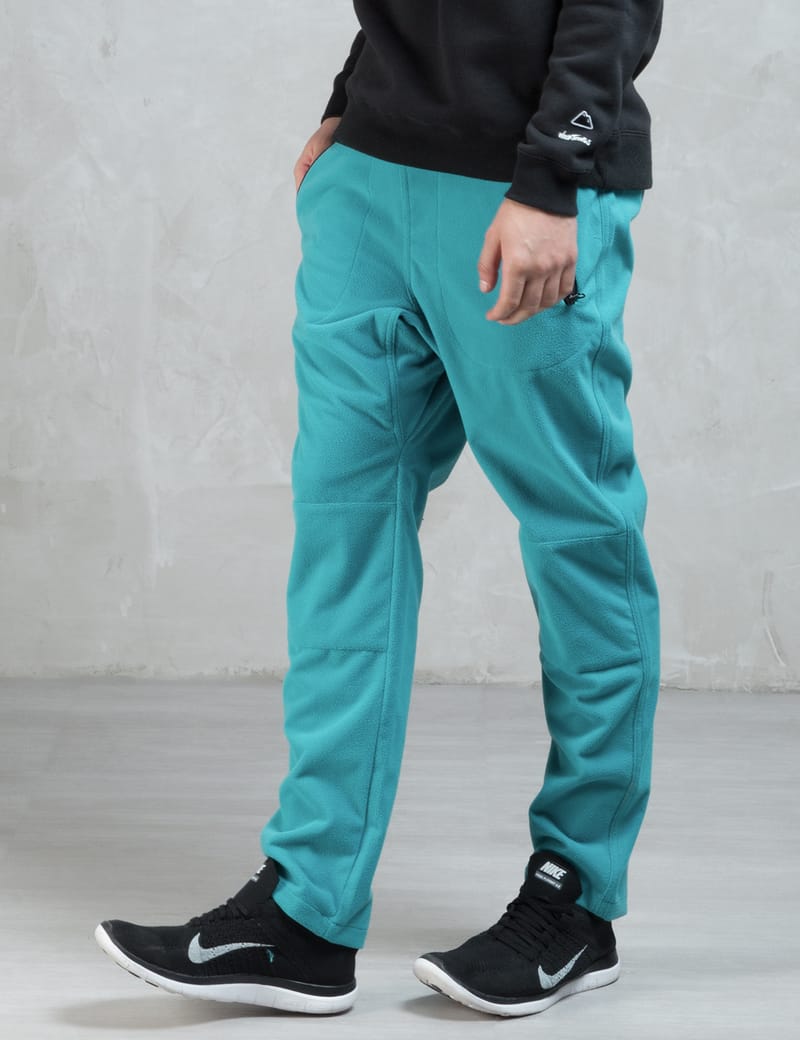 WILD THINGS - Blue Wind Block Micro Fleece Pants | HBX - Globally