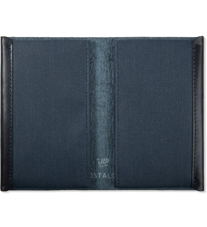 POSTALCO Navy Blue Card Holder HBX Globally Curated Fashion and