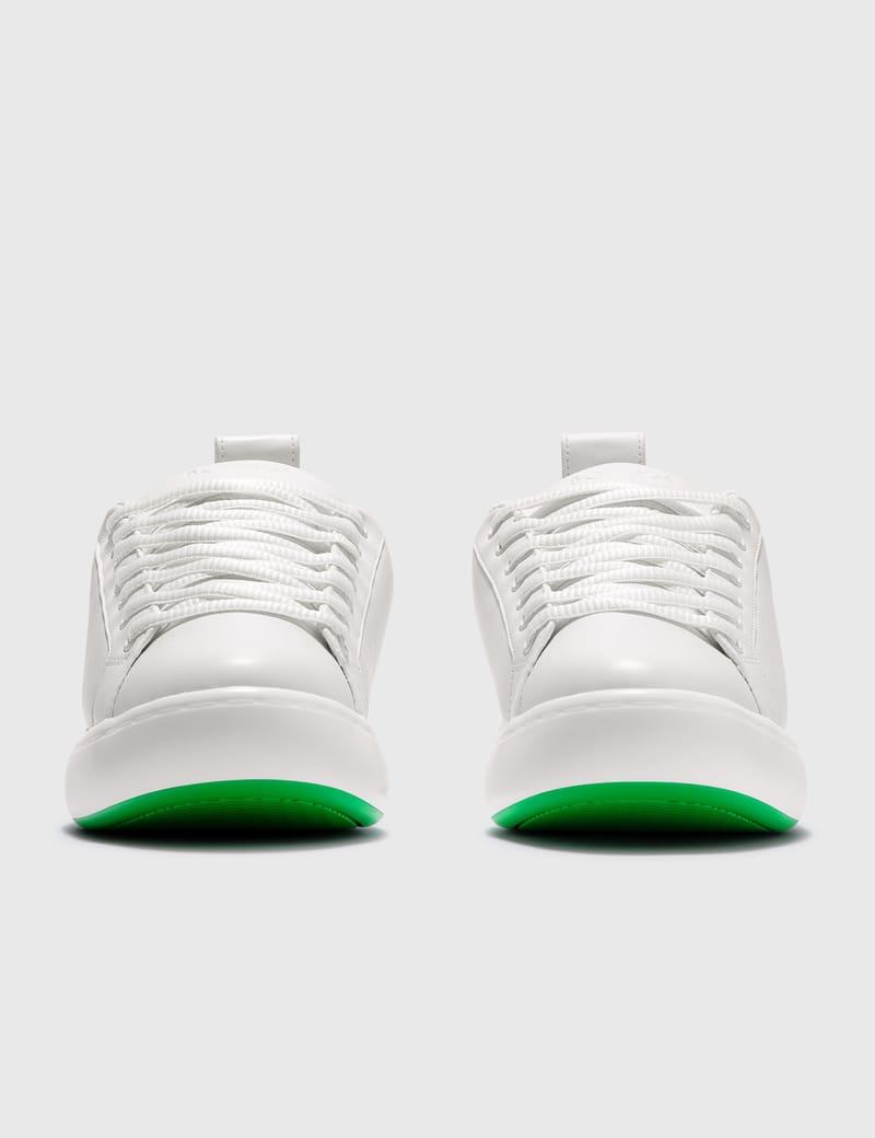 BOTTEGA VENETA PILLOW SNEAKERS 白グリーン Men's Pillow sneakers | BOTTEGA VENETA | 24S