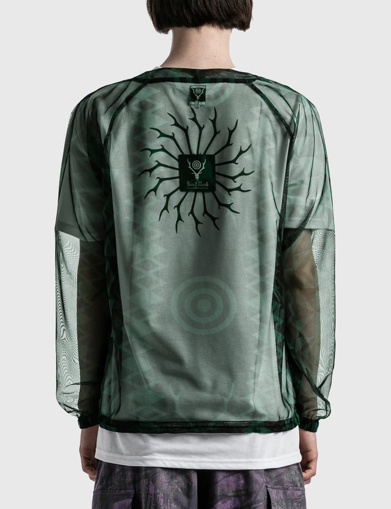 Bush Crew Neck Shirt In Green