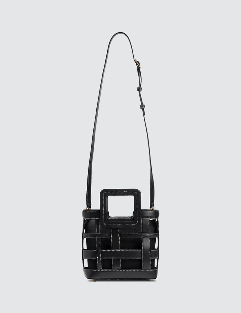 【定価約3万】STAUD Mini Plaid Shirley Bag ブラック Staud - Mini Plaid Shirley Bag | HBX