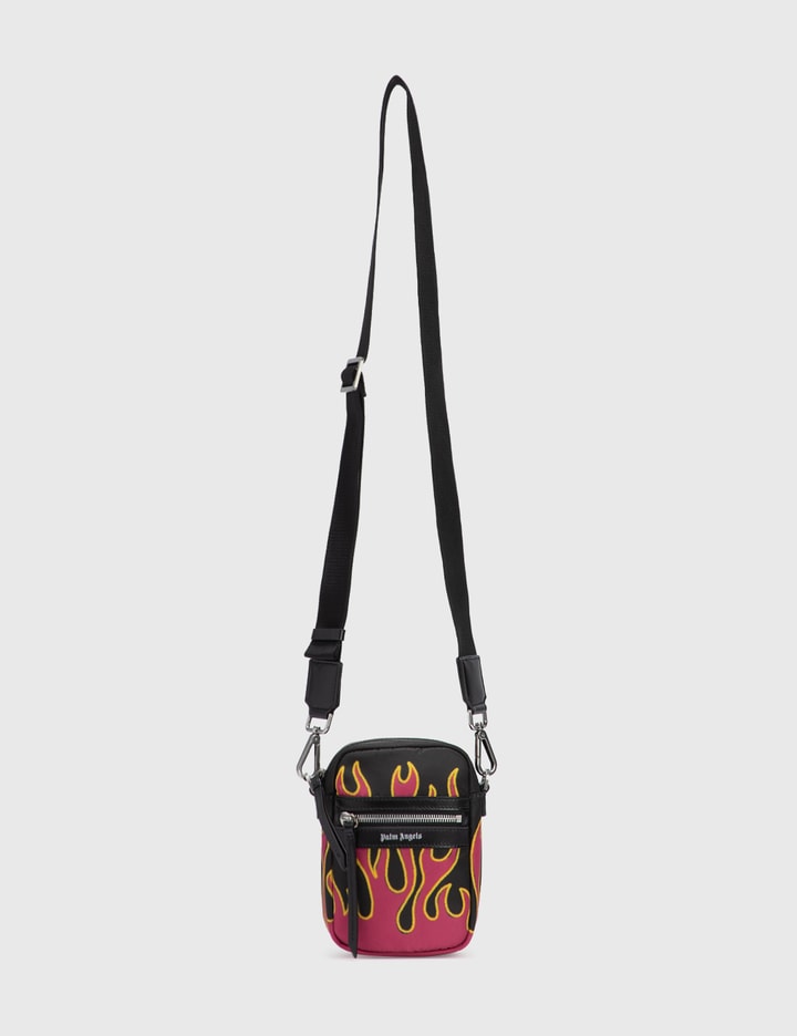 Palm Angels Flames Crossbody Bag HBX Globally Curated Fashion and