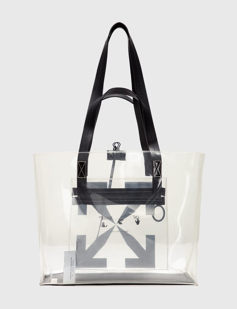 Off white 2025 plastic bag