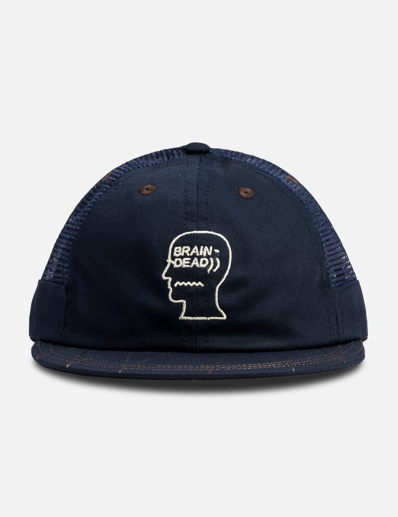 Brain Dead - WASHED TWILL LOGOHEAD HAT | HBX - Globally