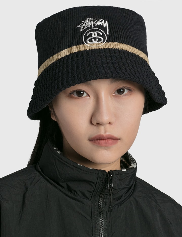 Stüssy SS Link Knit Bucket Hat HBX Globally Curated Fashion and