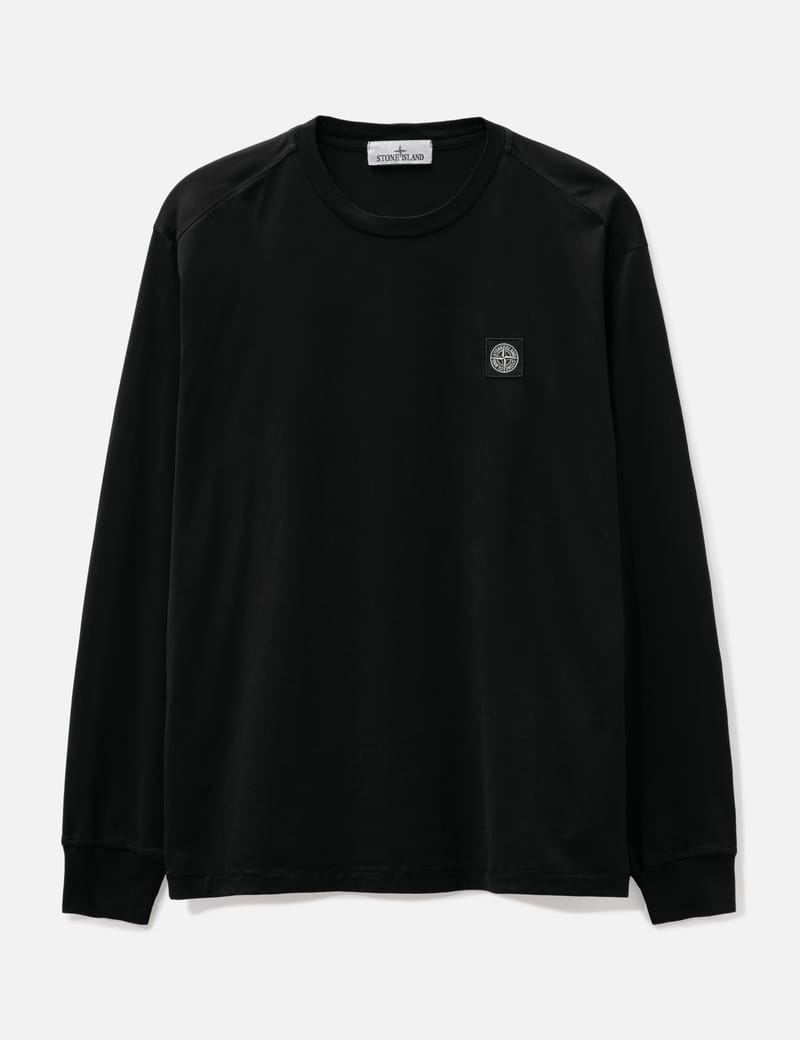 Stone Island - Long Sleeve Emblem T-shirt | HBX - Globally Curated