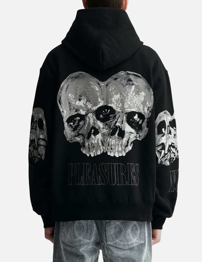 Pleasures - DOUBLE SKULL HOODIE | HBX