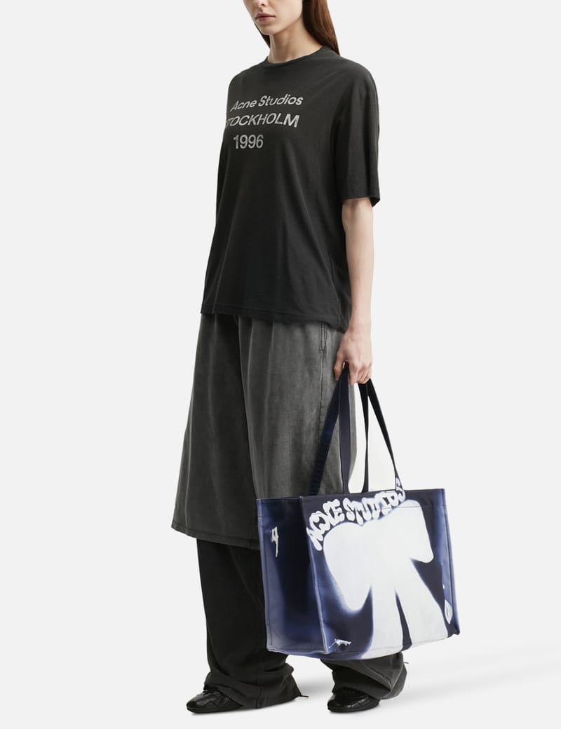 【新品】Acne Studios ロゴジャカードスカーフ アクネ ストゥディオズ - ロゴ ジャカード スカーフ | HBX