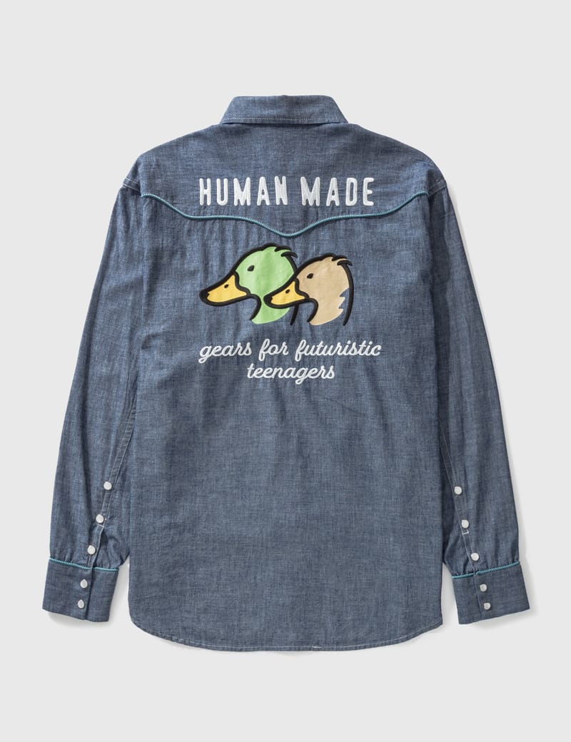 Human Made - ヒューマンメイド ウェスタン シャンブレー シャツ | HBX