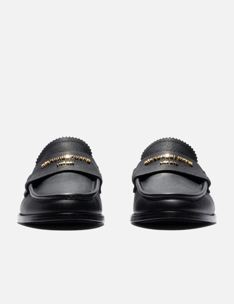 【prank project】Loafer mule Black Shoes