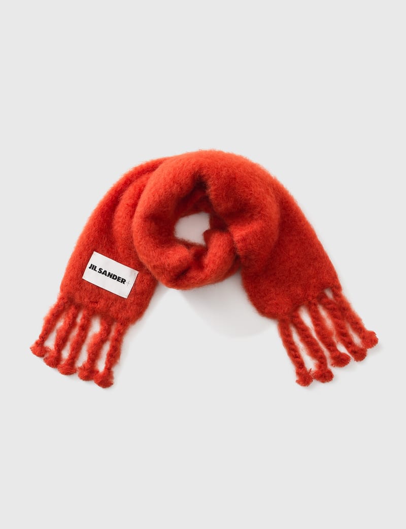 Jil Sander - Fringe Scarf | HBX - Globally Curated Fashion and