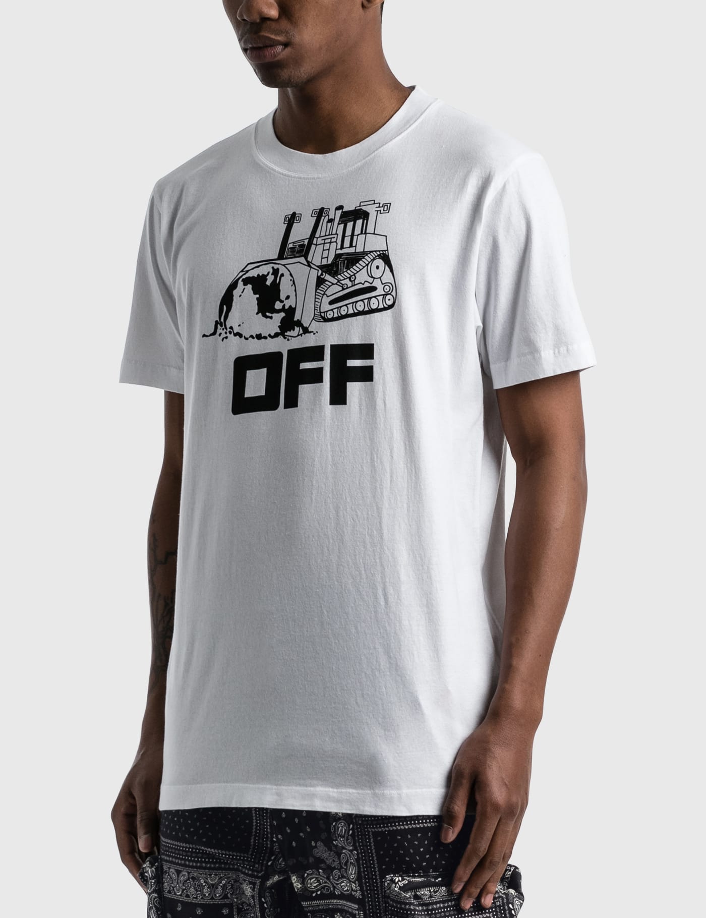 Off-White - World Caterpillar Slim T-shirt | HBX - Globally Curated Fashion  and Lifestyle by Hypebeast