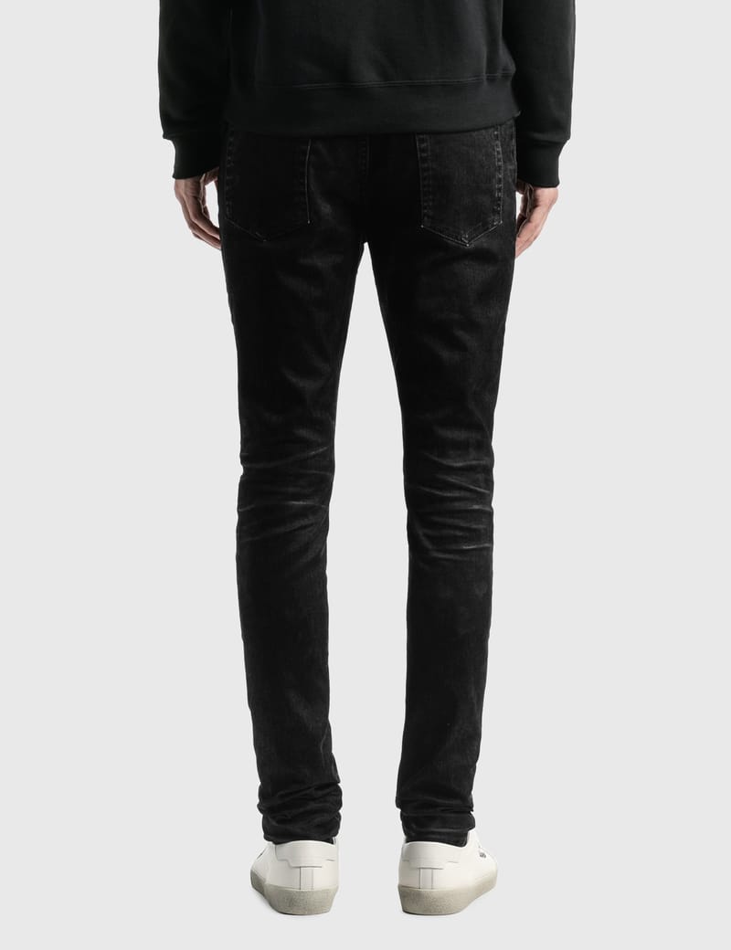 Saint Laurent - Stretch Denim Skinny Jeans | HBX - Globally Saint Laurent - Stretch Denim Skinny Jeans | HBX - Globally