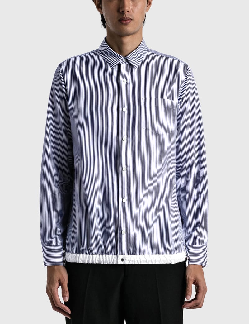 美品【sacai】コットンシャツ メンズ Sacai - コットン シャツ | HBX - ハイプビースト(Hypebeast)が