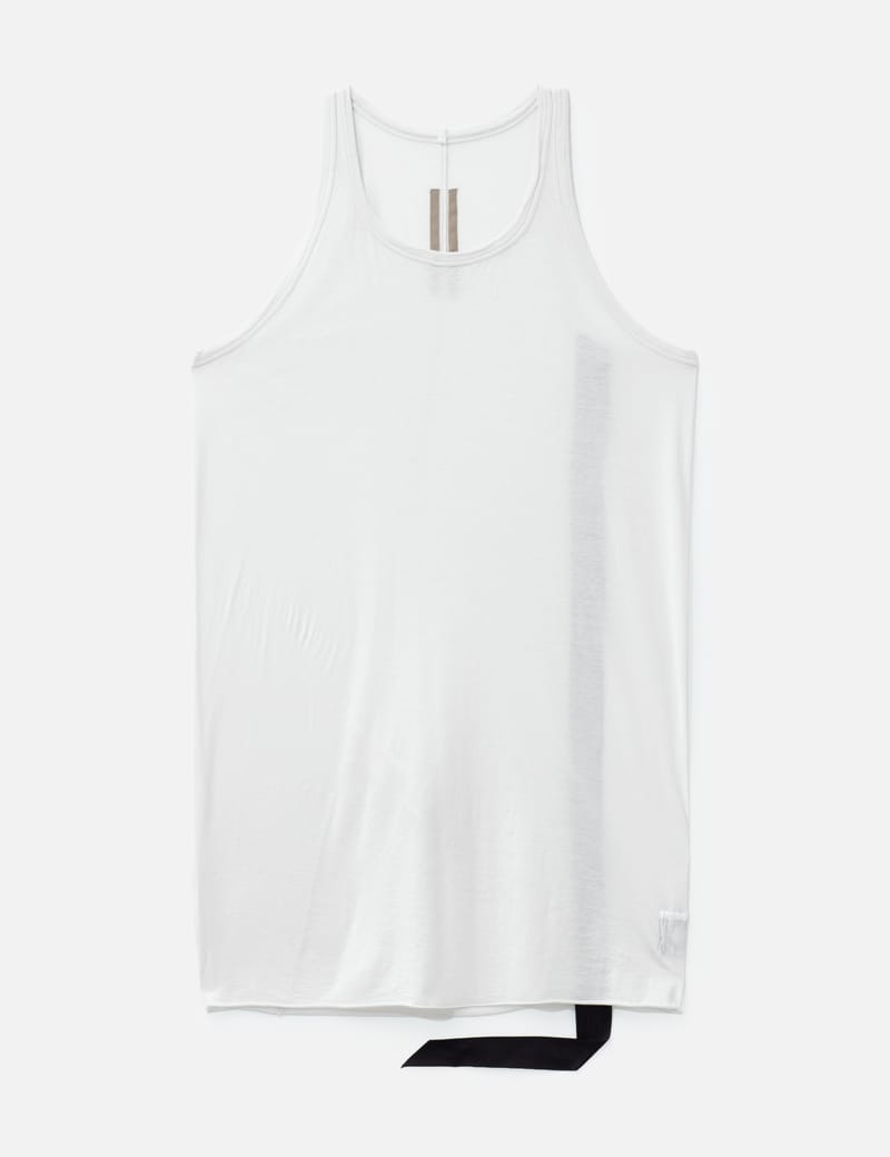 Rick Owens Drkshdw Loose Tank - Milk-wash cotton tank with