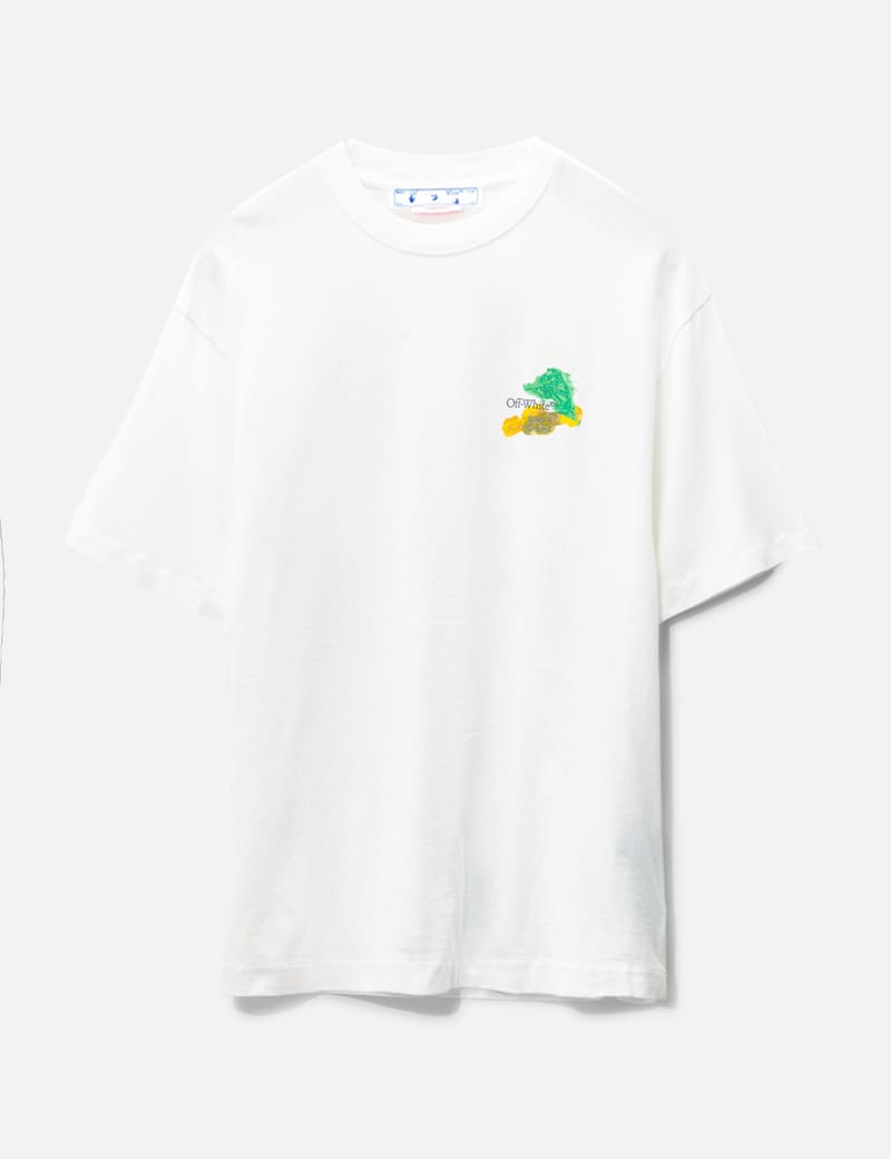 Off-White™ - Brush Arrow Oversize Skate T-shirt | HBX - Globally