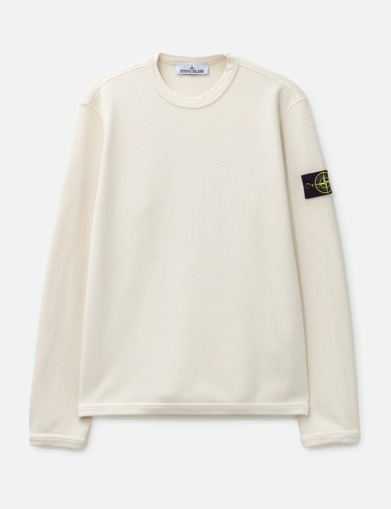 ストーンアイランド - Organic Cotton Waffle Fleece sweatshirt | HBX