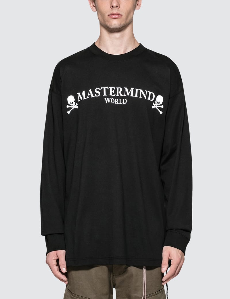 Mastermind World - Oversized Circle Logo L/S T-Shirt | HBX