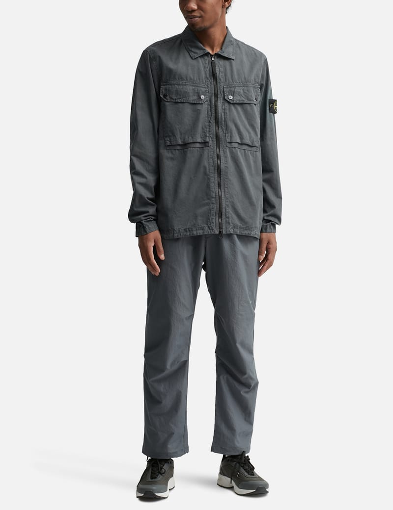 ストーンアイランド - ブラッシュド コットン オーバーシャツ | HBX