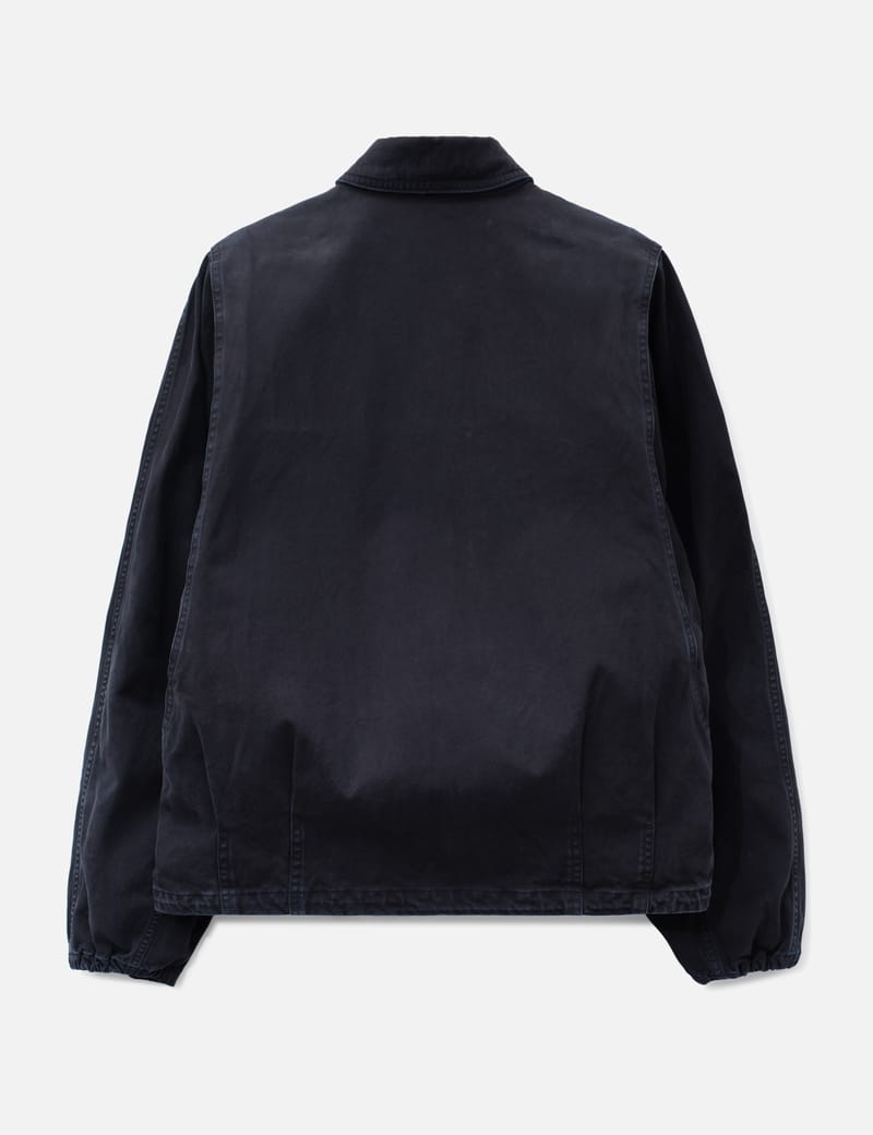 Yoke Peached Cotton Twill Blouson - Faded balloon fit with soft