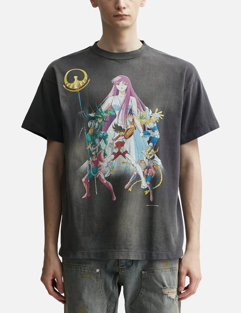 Saint Michael × Saint Seiya Short Sleeve T-shirt