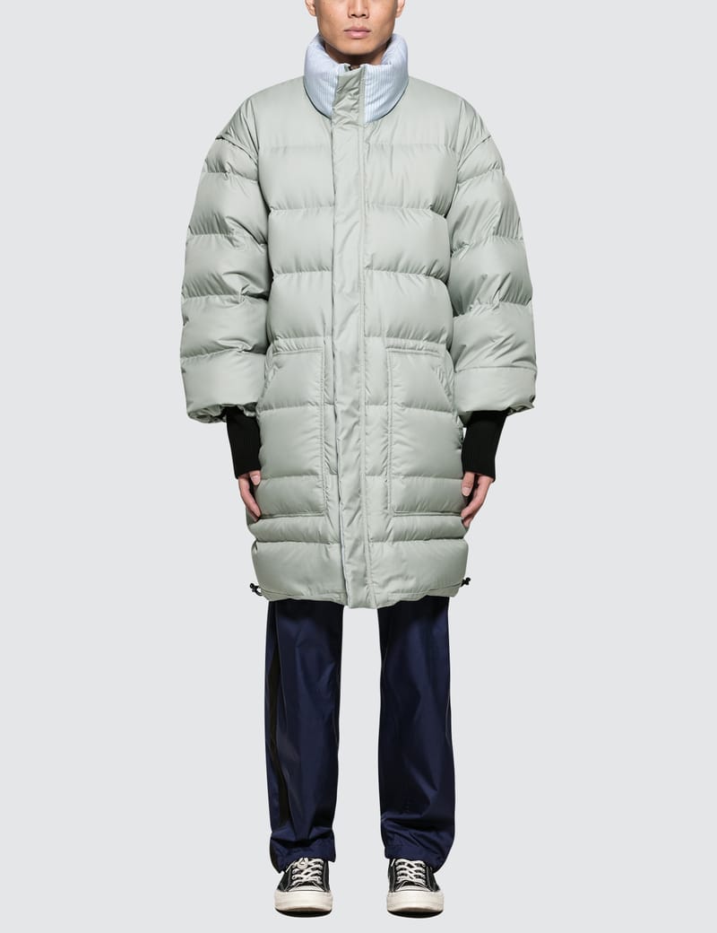 3.1 Phillip Lim - Reversible Oversized Striped Poplin Down Jacket