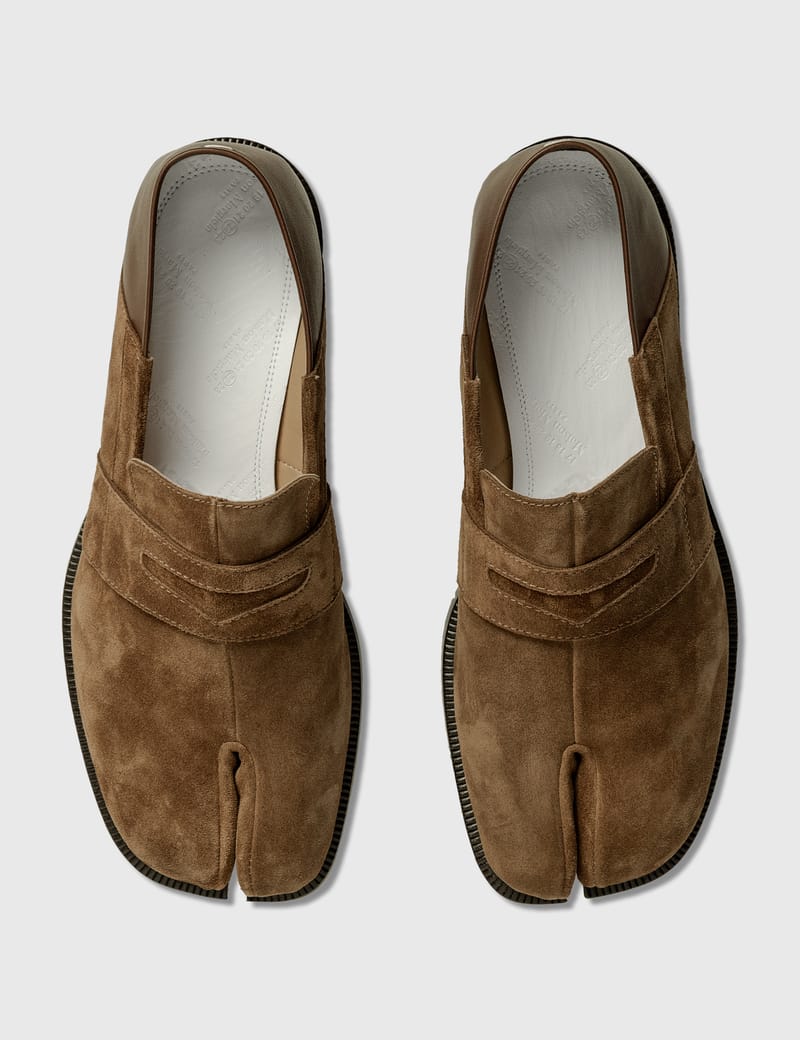 Maison Margiela - Tabi Suede Loafer | HBX - Globally Curated