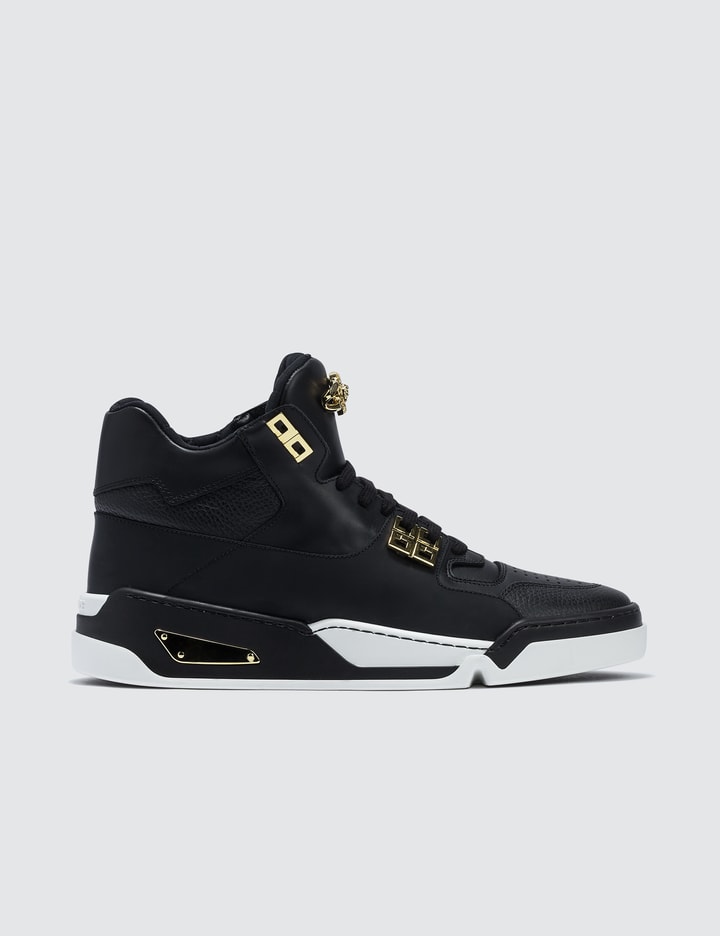 Versace - High Top Basketball Sneakers | HBX - Globally Curated Fashion ...