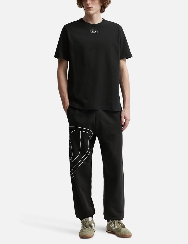 【国内即発】DIESEL『T-Just-Od 半袖Tシャツ』送料込 T-JUST-OD TシャツロゴオーバルD｜ホワイト｜メンズ｜DIESEL