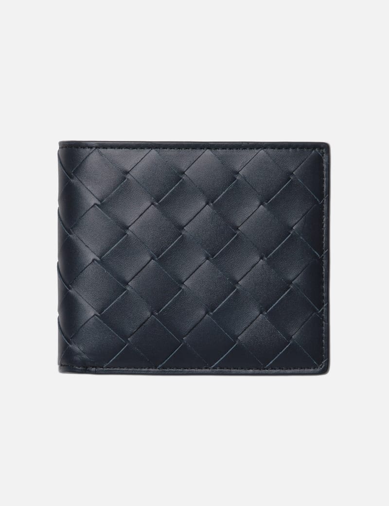【カラー2色あり♪】BOTTEGAVENETA Intrecciato Bi-FoldCoinHalf Bottega Veneta® Men's Intrecciato Piccolo Bi-Fold Wallet in