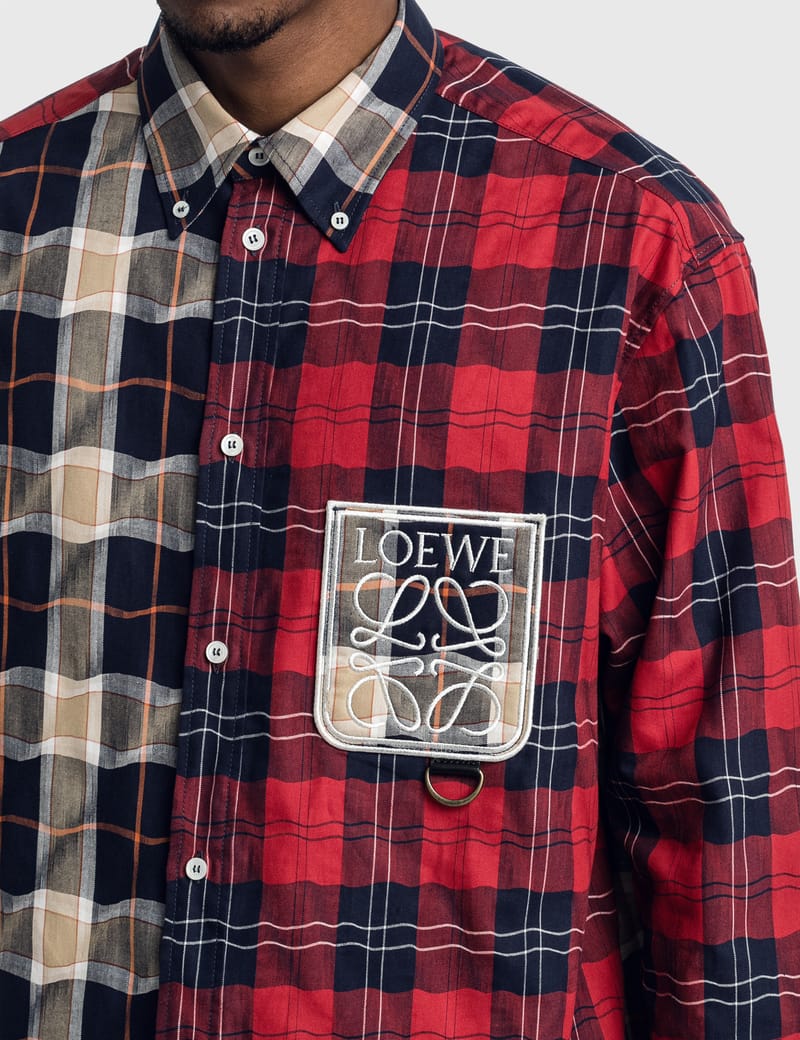 LOEWE チェック柄シャツ 48 LOEWE チェック柄シャツ 48